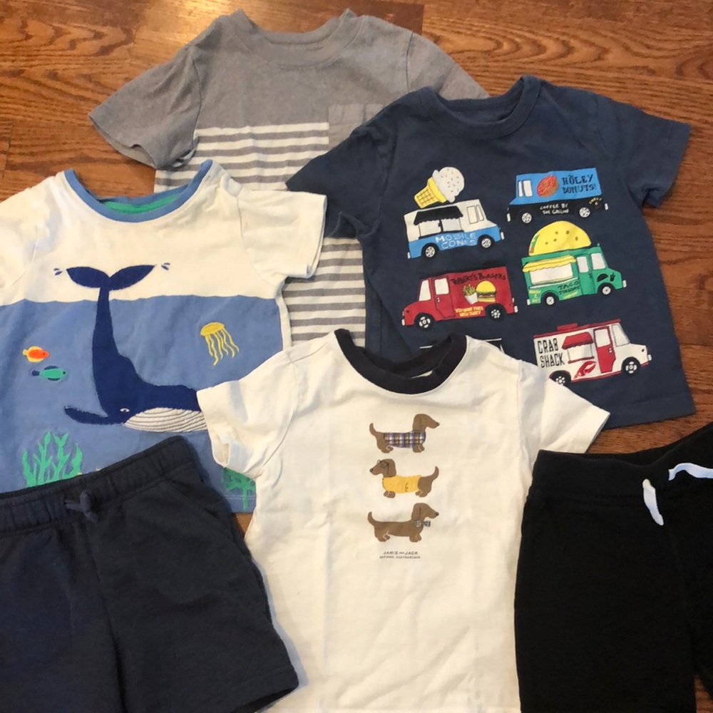 bundle shorts and shirts boden hanna Andersson
